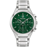 Bulova Curv Dress Mens Watch Stainless Steel